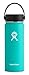 Hydro Flask 18 oz Double Wall Vacuum Insulated Stainless Steel Leak Proof Sports Water Bottle, Wide Mouth with BPA Free Flex Cap, Mint