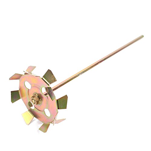 uxcell 9mm Diameter Shaft Brass Tone Round Head Metal Paint Mixer Stirrer Buy Online in UAE