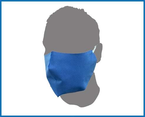 Sterilization Wrap Face Mask - Packs of 6