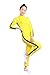 ZooBoo Adults & Kids One Piece Jumpsuit Costume Yellow Kungfu Uniforms