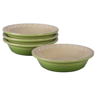 Petite Heritage Pie Dish (Set of 4) Color: Palm