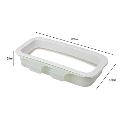 Generic Cupboard Door Back Trash Rack Storage Garbage Bag Holder