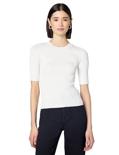 Aranea Sweater Tee, White, M