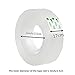 Tape Refill Transparent Tape Refills Rolls for Dispenser, 9 Rolls Clear Tapes 0.7 inches Invisible Tape for Office, Home, School