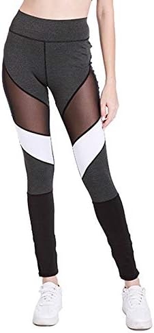 Caopixx Yoga Pants for Womens Workout Capri Leggings Fitness Sports Gym Running Yoga Athletic Pants