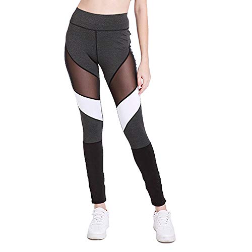 Caopixx Yoga Pants for Womens Workout Capri Leggings Fitness Sports Gym Running Yoga Athletic Pants