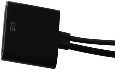 30 Pin to 8-Pin Black iPhone SE Adapter with Audio Cable Connector / Converter [Set of 3]