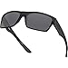 Oakley Men's OO9256 Twoface Low Bridge Fit Rectangular Sunglasses, Steel/Black Iridium, 60 mm
