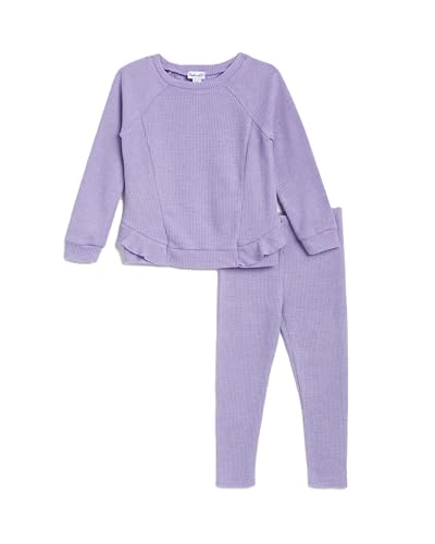 Splendid Toddler Girls Thermal Long Sleeve Set | Hydrangea | 6