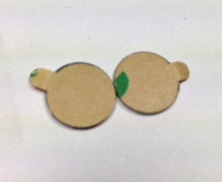 Supa-Mag 9.5mm dia x 0.75mm thick Neodymium Magnet N35 Grade with 3M 9080 Self Adhesive Backing with tab on adhesive, Pack of 10 pairs (20 magnets) Color: Bright Nickel (Silver), 380g Pull per magnet