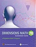 Hardcover Dimensions Math 7B Common Core Textbook Book