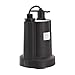 AmazonCommercial 1/3 HP Thermoplastic Submersible Utility Pump - Black