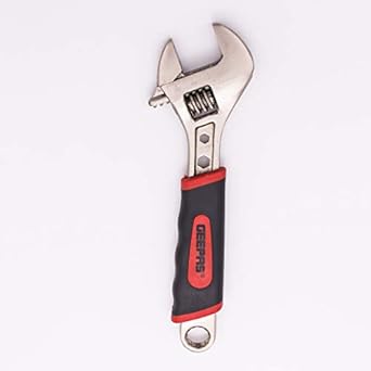 Geepas 8 Adjustable Wrench Made up with Carbon Steel