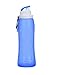 Eazymate Silicon Foldable Water Bottle EMS03 Collapsible Travel Water Bottle