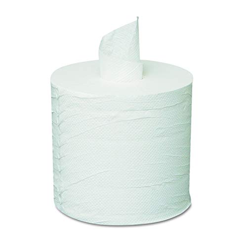 General Supply NP-5505 Centerpull Towels, 2-Ply, White (Case of 6 Rolls) (Renewed)