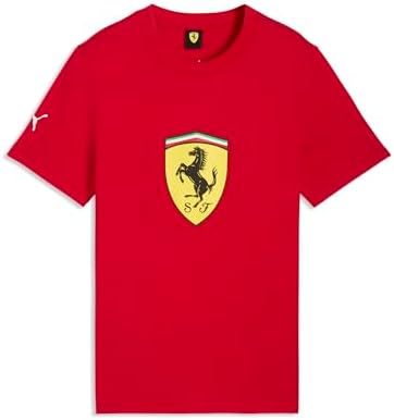 Amazon.com: Ferrari Red Shield Logo Tee, XXL : 汽車