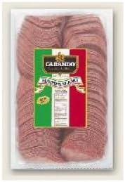 Carando Classic Sliced Hard Salami, 16 Ounce -- 12 per case.