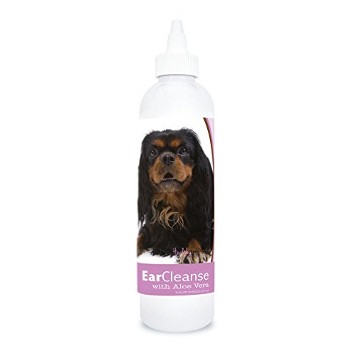 Healthy Breeds Dog Ear Mite Treatment Solution for English Toy Spaniel - OVER 200 BREEDS - Veterinarian Recommended Formula - Sweet Pea & Vanilla 8 oz