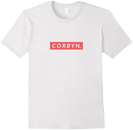 Mens Jeremy Corbyn UK Politics T-Shirt Medium White