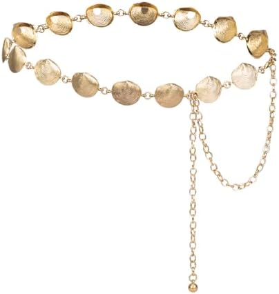 Amazon.com: ILuvatar Colorful glass diamond chain belt metal  display picture 2