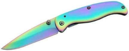SALE Rainbow Quality All Metal Folding Knife