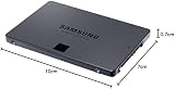 Samsung 870 QVO 2TB SATA III 2.5" SSD MZ-77Q2T0 SSD for PC Laptop Gaming view 13