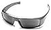 Boomer Eyeware Classic Wrap Around Designer Reading Sunglasses for Men & Women, 1.75, Black