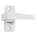 Ideal Security SK10W ZD Inside Latch for Storm and Screen Doors Solid Strike Included, White