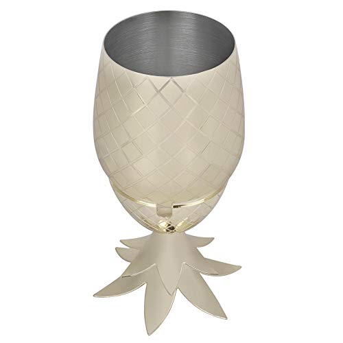 5 TOPINCN+Pineapple+Stainless+Cocktail+Drinking