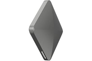 BWBMSOW Kinetic Desk Overturn Spinning Toy, Metal Fingertip, Decompression Pocket Kinetic Energy, Office Stress Relief Rotary Toys (Silver)