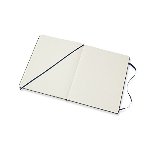 Moleskine Classic Notebook, Hard Cover, XL (7.5" x 9.5") Dotted