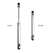 Hanperal 2pcs Gas Strut Lid Stay Support Kitchen Cabinet Door Hinge 100n