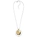 Silpada 'Five-Way Convertible Color' Pendant Necklace in Sterling Silver, Brass, & Patina
