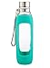 Contigo Purity Glass Water Bottle, 20oz, Greyed Jade
