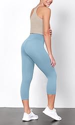 ODODOS ODLEX 2-Pack High Waist Workout Capris for