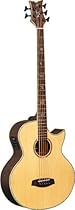 Ortega Guitars KTSM-5 Signature Series Ken Taylor 5-String Acoustic Bass with Solid Spruce Top, Mahogany Body
