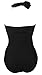 V'SHOW 1950s Elegant Inspired Retro Vintage One Piece Pin Up Monokinis Swimsuit(FBA)
