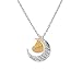 ShiQiao Spl Grandma Gifts Heart Pendant Necklace Grandma Necklace from Granddaughter Grandson Best Family Birthday Christams Gift for Mama