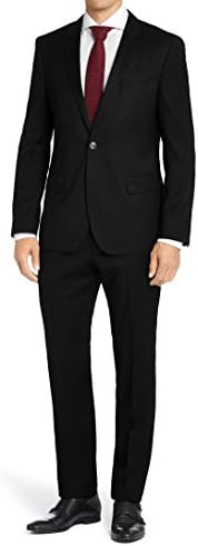 MDRN Uomo Men's Classic Fit 2 Piece Suit