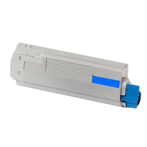 Okidata 43865719 Compatible Cyan Toner Cartridge Replacement for OKI C6150dtn,C6150dn,C6150hdn, C6150n Digital Color and MFP M560 M560n series printer (1-Pack)