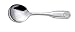 New Star Foodservice 58406 Shell Pattern, 18/0 Stainless Steel, Bouillon Spoon, 6.4-Inch, Set of 12