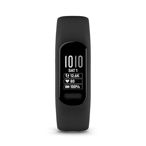 Garmin Monitor de actividad, Negro, S-M