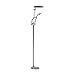 OttLite K94CP3 3-in-1 Adjustable-Height Craft Floor Lamp with Magnifier and Clip, Champagne