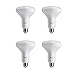 Philips LED Dimmable BR30 Light Bulb: 650-Lumen, 5000-Kelvin, 8-Watt (65-Watt Equivalent), E26 Base, Daylight, 4-Pack