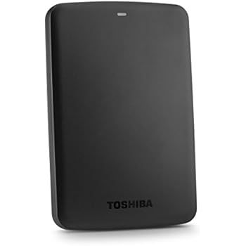 Toshiba Canvio Basics 1TB Portable Hard Drive - Black (HDTB310XK3AA)