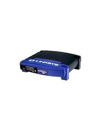 cisco linksys befsx41 Enrutador de cortafuegos por cable   DSL etherfast (punto final de 4 puertos 10 100   VPN), Negro   Azul