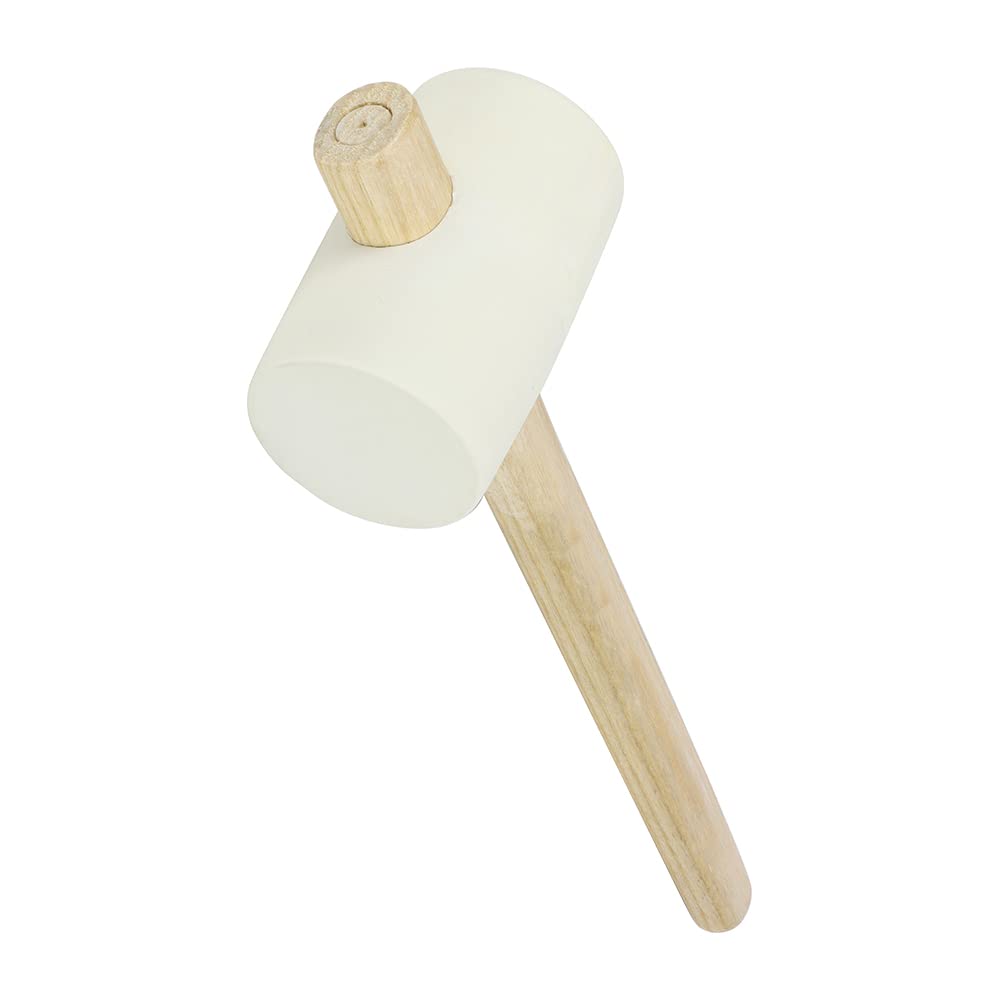 TIMCO Rubber Mallet - White - Non Marking - 16oz