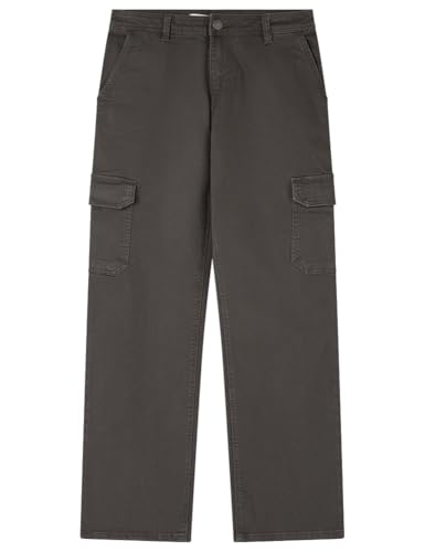 SPRINGFIELD Damen Cotton Pants Cargo Chino, grau, 36