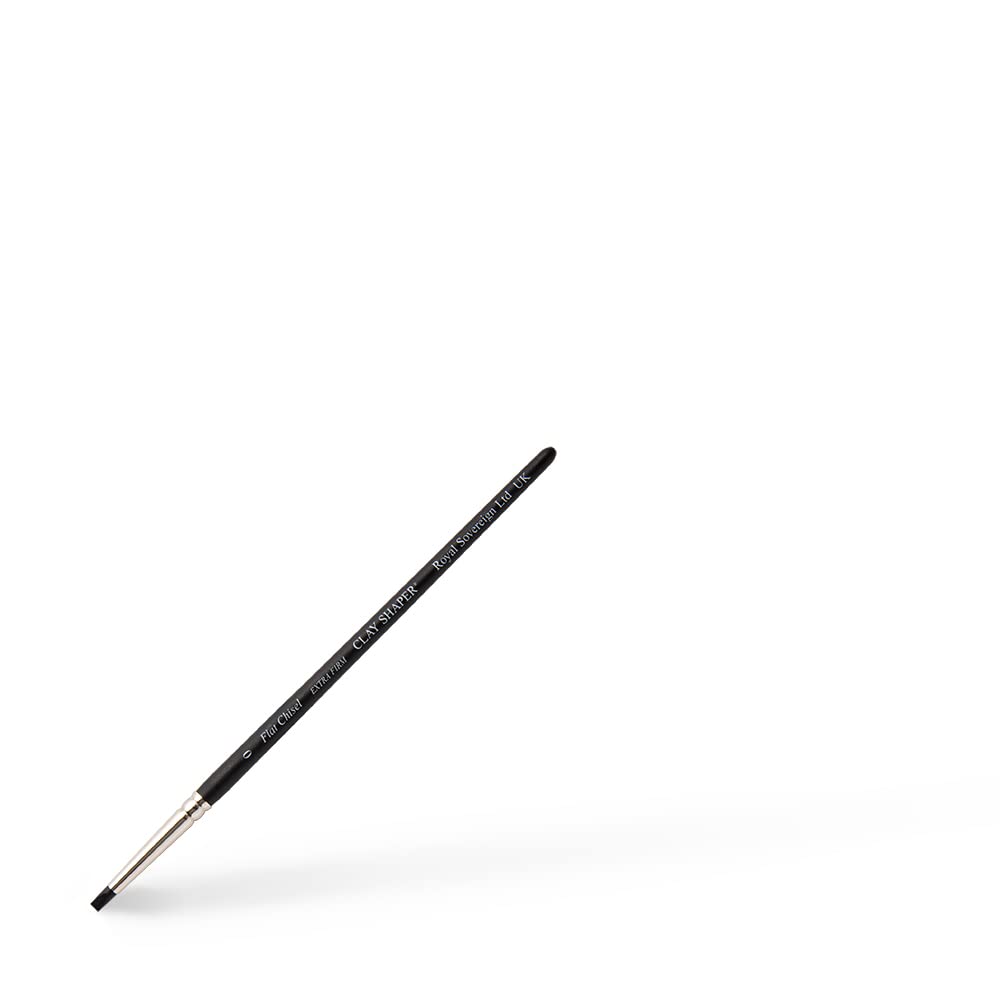 Colour Shaper Flat Chisel Extra Firm Painting Shaper Brush - Black CSH14400