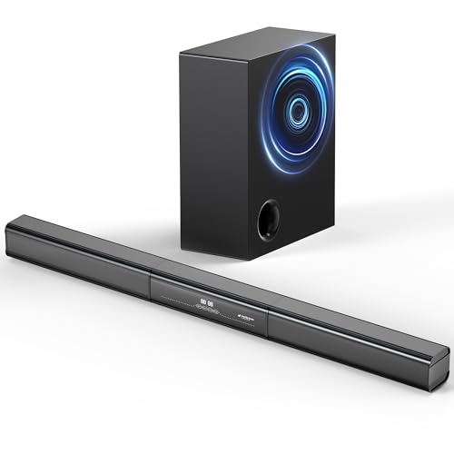 HIXICOPA 2.1 Channel Sound Bar with Subwoofer